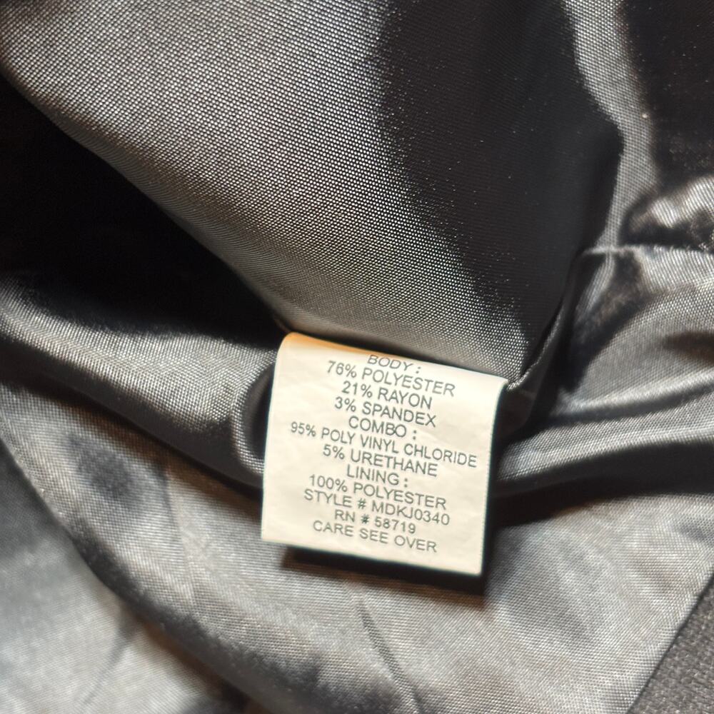 Notations Blazer M Black Single Button Classic Mi… - image 4